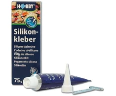 Hobby Aquaristik Silikoniniai klijai 75g skaidrūs HOBBY