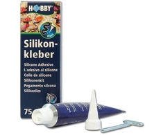 Hobby Aquaristik Silikoniniai klijai 75g juodi HOBBY