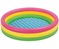 INTEX pripučiamas baseinas 147 x 33 cm, 3 spalvų (modelis 57422)