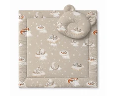 Kūdikių patalynės komplektas su meškiuko pagalve My Sweet Baby - 2 vnt
