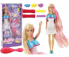 Lean Toys Anlily lėlė su priedais, 30 cm
