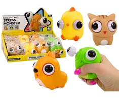 Lean Toys Linksmasis Monstras – Antistresinis Žaislas