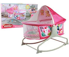 Gultukas-sūpynės Lean Toys 2in1, 85x70x50 cm