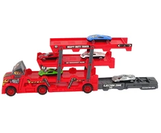 Lean Toys Trijų aukštų autovežis LeanToys