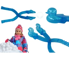 Lean Toys Mėlyna sniego anties formavimo mašina vaikams