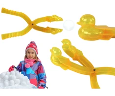 Lean Toys Geltona Anties Formos Sniego Gaminimo Priemonė