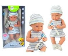 Lean Toys 42 cm lėlė su priedais vaikams nuo 18 mėn.
