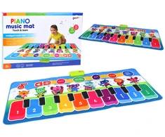Lean Toys Muzikinis interaktyvus kilimėlis vaikams 146x60 cm