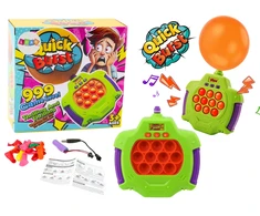 Lean Toys Pop-It elektroninė konsolė su sprogstančiais balionais