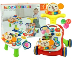 Lean Cars Stumdukas 2-in-1 raudonas
