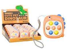 Lean Toys Interaktyvus žaidimas vaikams „Whack A Mole“ su raidėmis