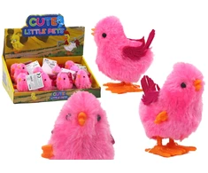 Šokinėjantis viščiukas Lean Toys, rožinis