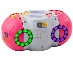 Lean Toys Rožinė loginių žaidimų kapsulė