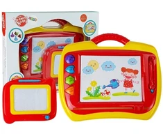 Magnetinių piešimo lentų rinkinys Lean Toys
