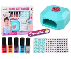 Lean Toys Manikiūro rinkinys mergaitėms