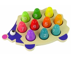 Lean Toys Medinis žaidimas Ežiukas