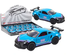 Lean Toys Turkio spalvos sportinis automobilis 1:32 su trinties pavara