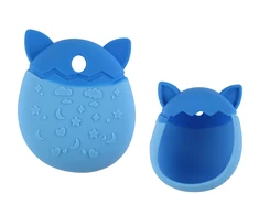 Lean Toys Katės formos silikoninis dėklas Tamagotchi