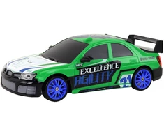 Lean Toys Nuotoliniu būdu valdomas sportinis automobilis 1:24, žalias, su keičiamais ratais