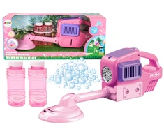 Lean Toys Rožinis muilo burbulų žaislinis trimeris 39x13x9,5 cm