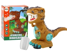 Žaislinis dinozauras su judesio ir šviesos efektais Lean Toys