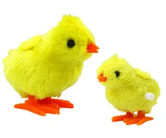 Prisukamas viščiukas Lean Toys, geltonas