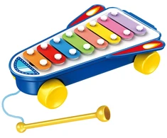 Lean Toys Ksilofonas mėlynas
