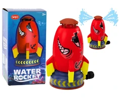Lean Toys Žaislinė vandens raketa su purkštuvu 23.5x17x17 cm