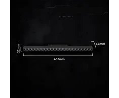 LED bėginis šviestuvas V-TAC 20W juodas 44 cm 3000K