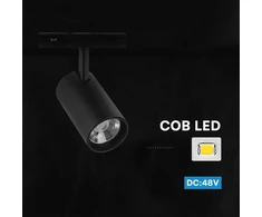 LED projektorius V-TAC 10W 4000K juodas VT-40012