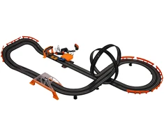Lenktynių trasa TRACK MASTER su apšvietimu ir priedais 615 cm