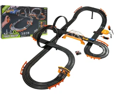 Lenktynių trasa TRACK MASTER su apšvietimu ir priedais