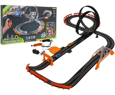 Lenktynių trasa TRACK MASTER su apšvietimu ir priedais 615 cm