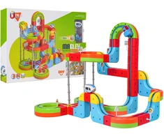 Magnetinis spalvotas traukinys 215 vnt