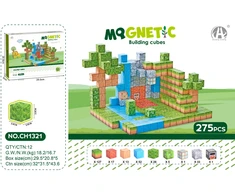 Magnetinių kubų rinkinys 275 vnt