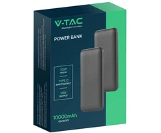 Maitinimo blokas V-TAC 10000mAh juodas VT-3527