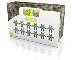 Kaladėlės Meli Emoti Military 12 el.
