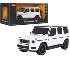 Metalinis automobilis 1:24 Mercedes AMG G63 baltas RASTAR