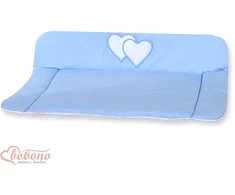 Bobono Perkėlimo kilimėlis kūdikiui Hanging Hearts mėlynas