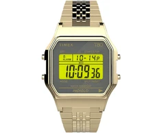 Moteriškas laikrodis Timex T80 TW2U93500 auksinis