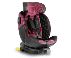 „Nukido Prestige Line“ juodos ir rožinės spalvos automobilinė kėdutė, 0-36 kg, su ISOFIX sistema