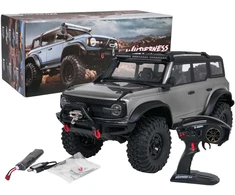 Nuotolinio valdymo automobilis wilderness 1:10 pilkas