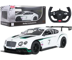 Nuotoliniu būdu valdoma 1:14 Bentley Continental GT3 balta RASTAR