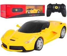 Nuotoliniu būdu valdoma Ferrari LaFerrari 1:24 geltona RASTAR