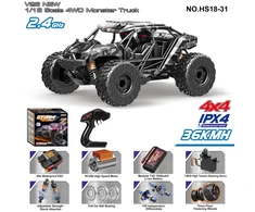 Nuotoliniu būdu valdomas 2.4GHz monster automobilis