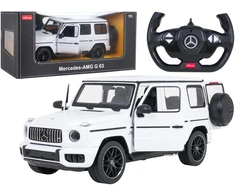 Nuotoliniu būdu valdomas Mercedes AMG G63 1:14 baltas RASTAR