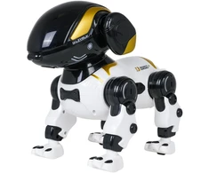 Nuotoliniu būdu valdomas robotas šuo BUNNY R/C baltas