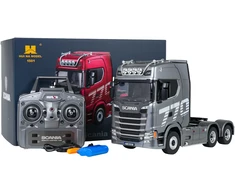 Nuotoliniu būdu valdomas SCANIA 770S sunkvežimis 1:18 pilkas