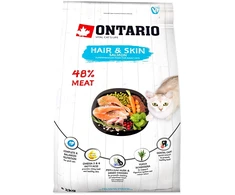 Ontario Cat Hair &amp; Skin 2kg (Kailiui ir odai)