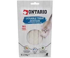 Ontario Laižomas skanėstas Tunas + Menkė 5x14g